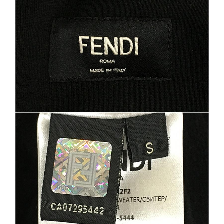 フェンディ スウェットパーカー ブラック FY0984 A2F2 レディース SIZE  