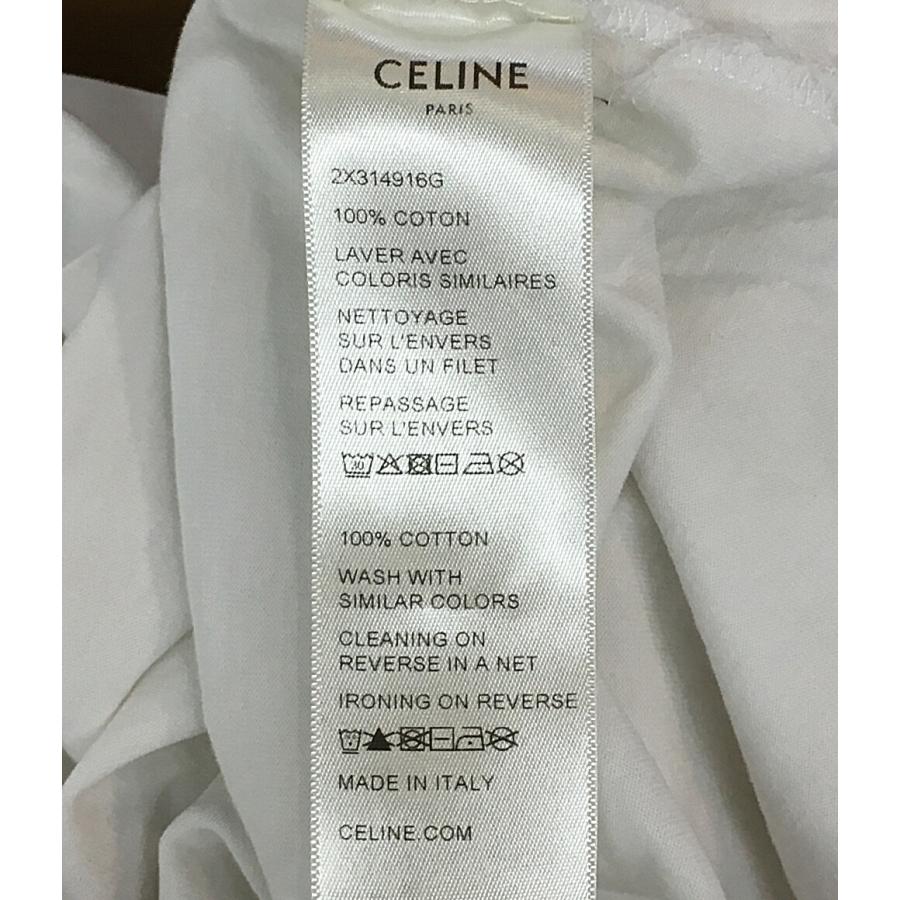 セリーヌ 半袖Ｔシャツ クラシックロゴプリントTシャツ レディース SIZE S CELINE 中古 セリーヌ 半袖Tシャツ クラシックロゴプリントTシャツ