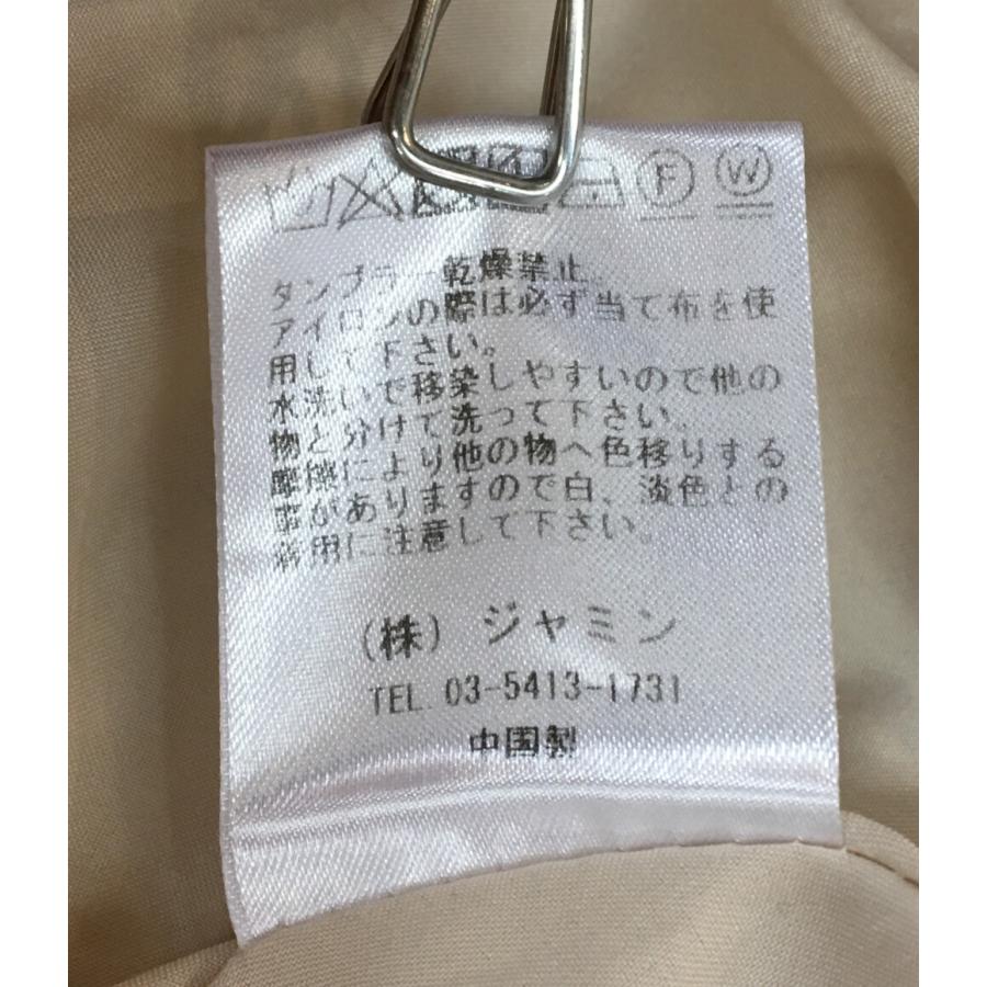 エステラケー ノースリーブワンピース ブルー フラワー総柄 レディース