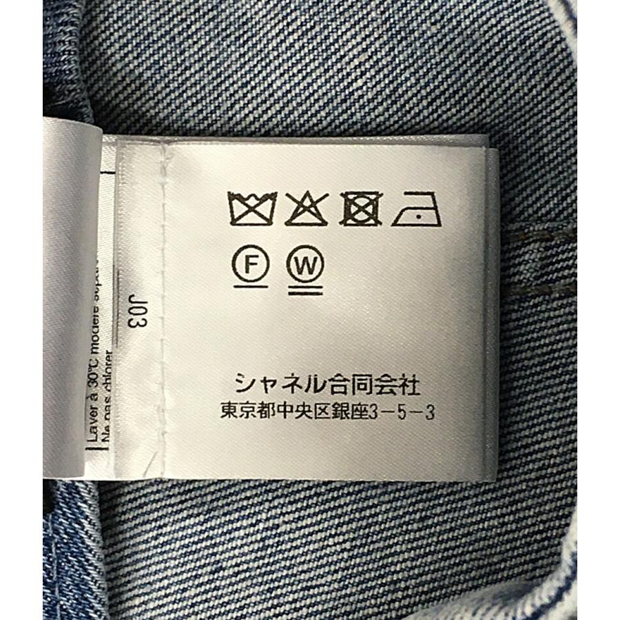 シャネル デニムパンツ ココマーク ドット柄 P74503 レディース