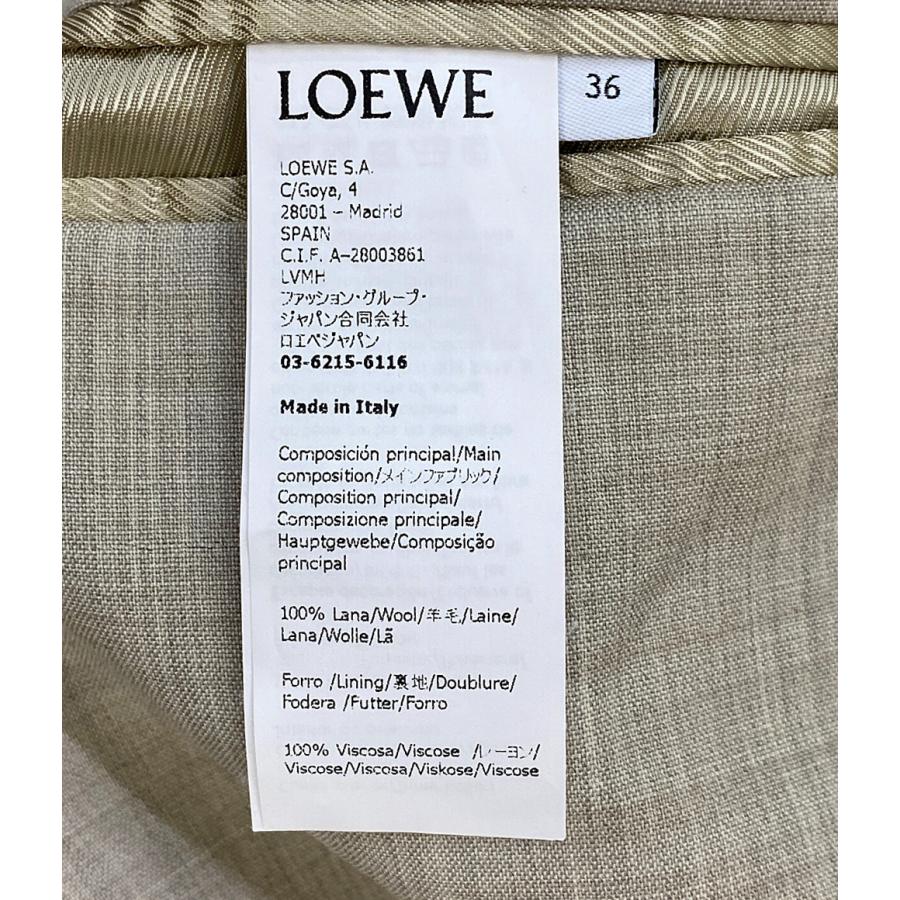 ロエベ テーラードジャケット バックタイ 24aw S359Y03X77