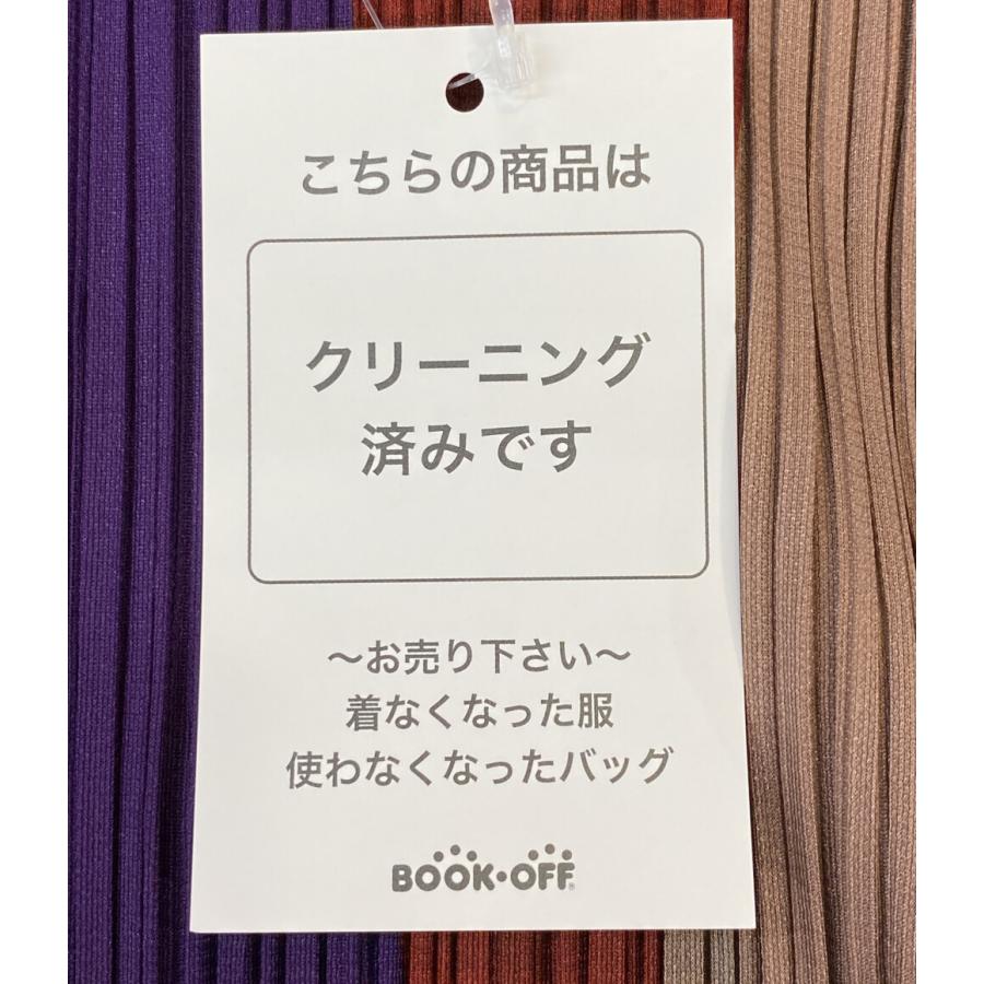プリーツプリーズ ハイネックマルチカラーカットソー PP93JK636