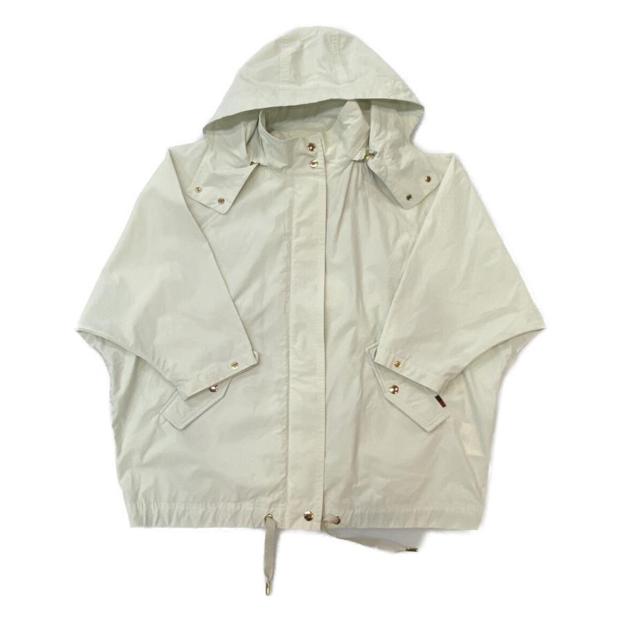 美品 WOOLRICH ウールリッチ トゥモローランド別注 ナイロンジャケット WWOU0338 サイズXS オフホワイト レディース 古着 中古 USED WOOLRICH（ウールリッチ） 美品 トゥモローランド別注 ナイロン