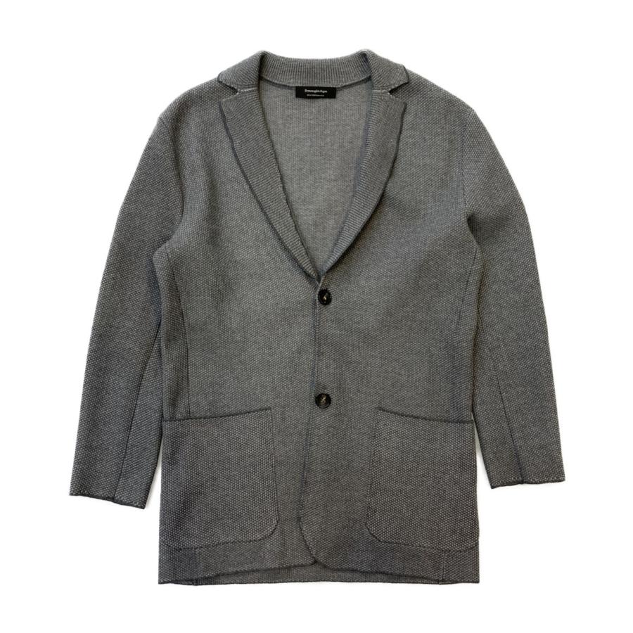 エルメネジルド ゼニア ジャケット グレー 羊毛 メンズ SIZE 50 