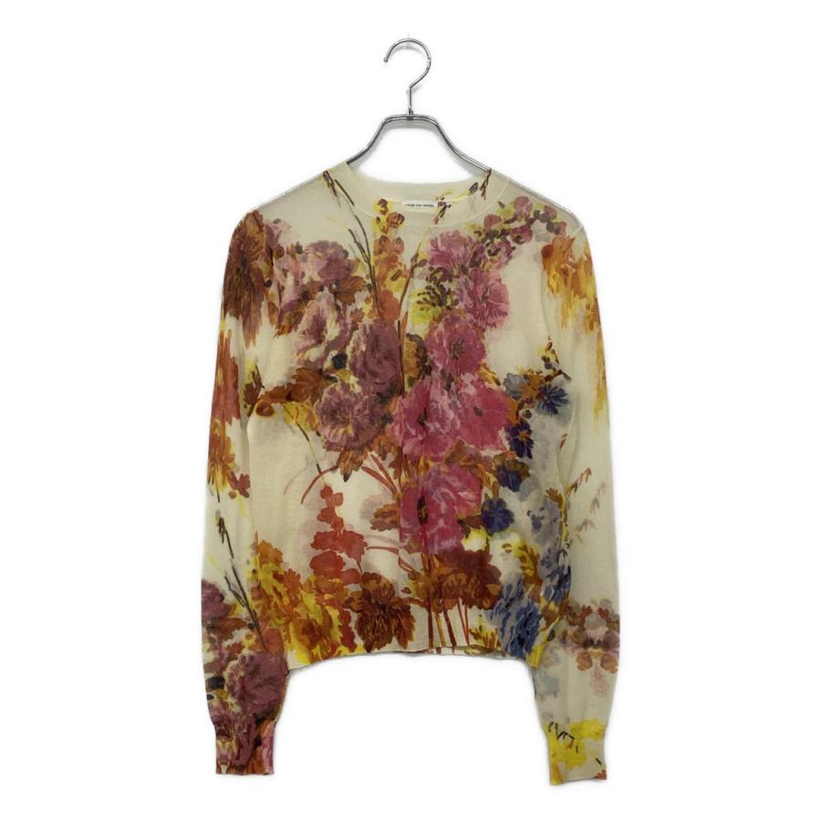 美品 ドリスヴァンノッテン ニット 花柄 セーター 71-02-03-02108