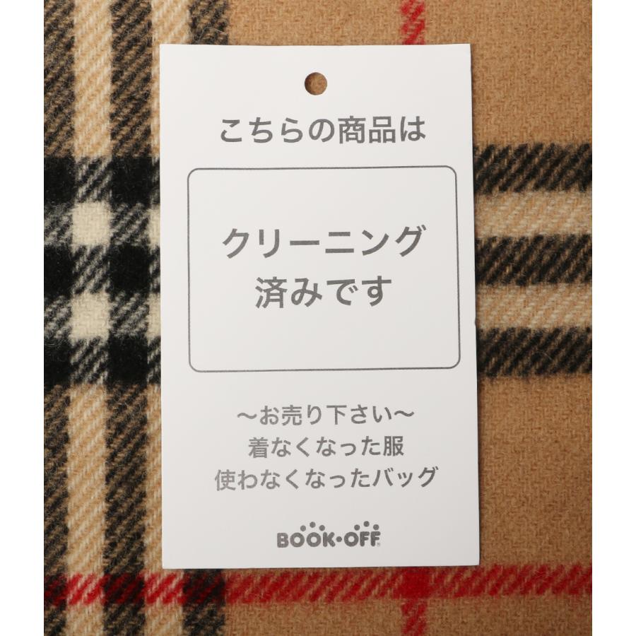 バーバリー マフラー ブラウン チェック レディース BURBERRY 中古