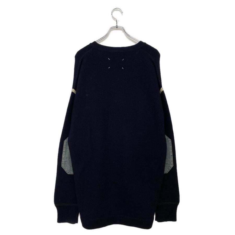 メゾンマルジェラ エルボーパッチニットカーディガン 23AW S50HA1081