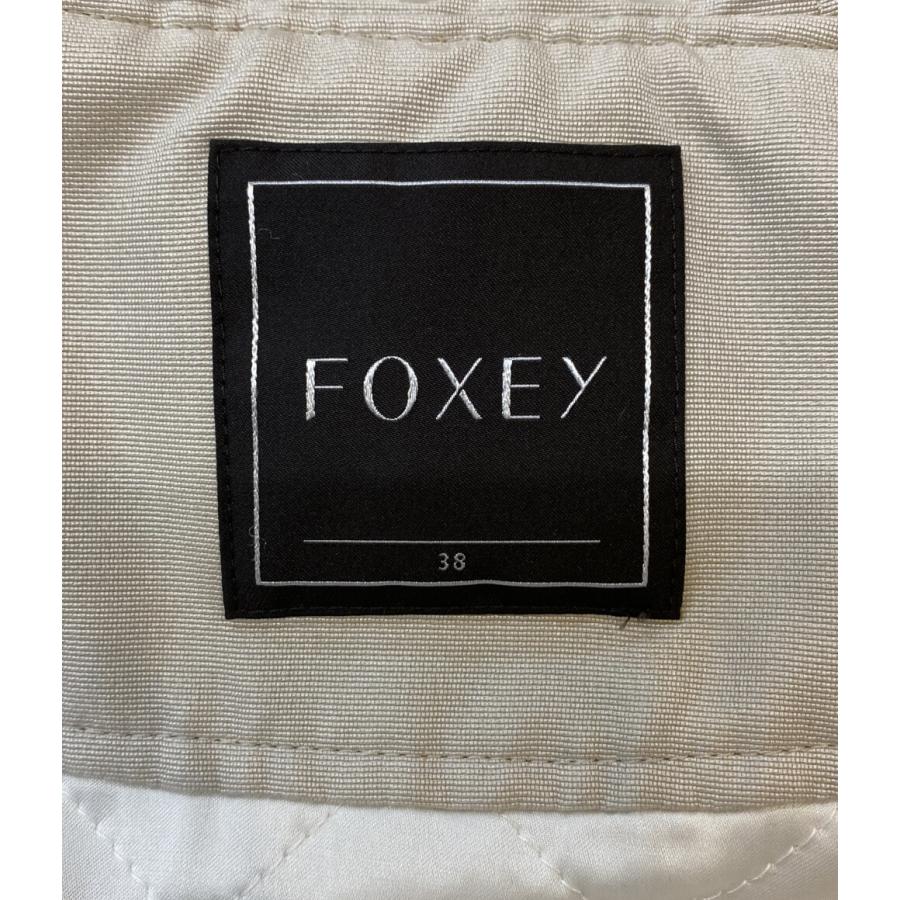 フォクシー ファー付きフード コート レディース SIZE 38 foxey
