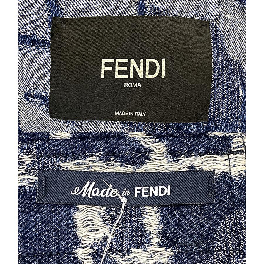 フェンディ コート FF デニム 24AW FW1292 AR9N レディース SIZE