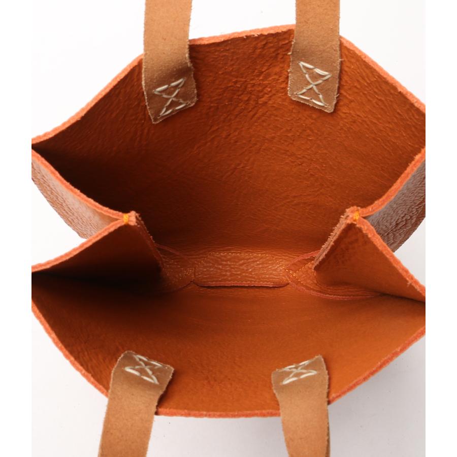 美品 エンダースキーマ トートバッグ paper bag small オレンジ