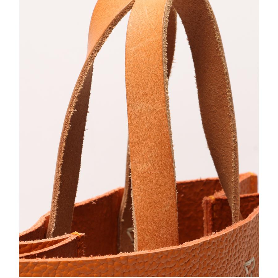 美品 エンダースキーマ トートバッグ paper bag small オレンジ