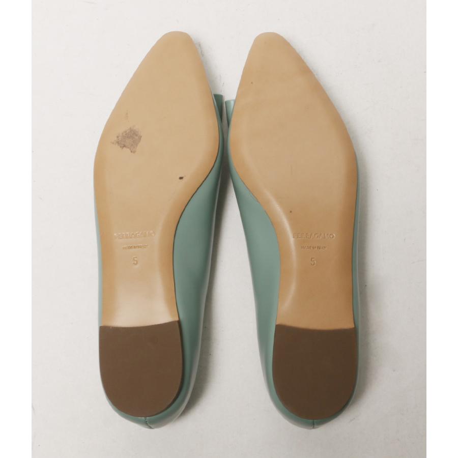 フェラガモ ニューヴァラ フラットシューズ レディース SIZE 5 