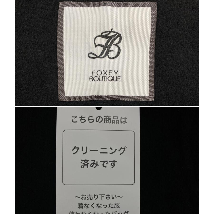 FOXEY BOTIQUE カシミヤショートジャケット 38サイズ フォクシー ジャケット カシミヤ ブラック ショート レディース