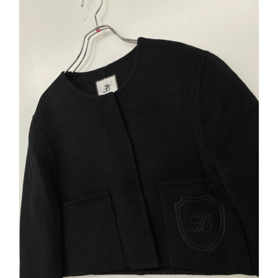 FOXEY BOTIQUE カシミヤショートジャケット 38サイズ フォクシー ジャケット カシミヤ ブラック ショート レディース