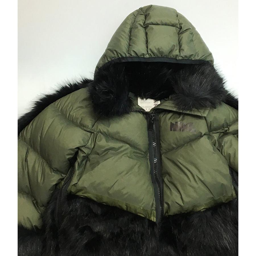 お値下げ中：Sacai サカイ ダウン ジャケット グリーン カーキ サイズ 2 お値下げ中：Sacai サカイ ダウン ジャケット グリーン カーキ サイズ