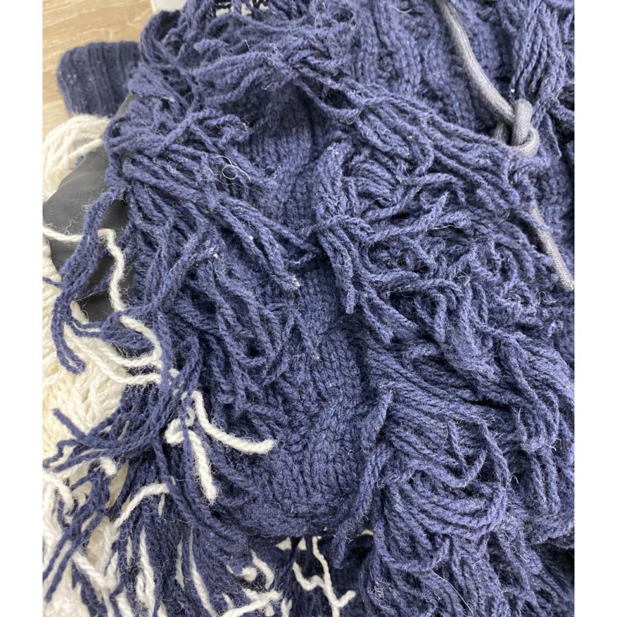 sacai サカイ フリンジ ドッキングニットスカート 裾チェーン 異素材 sacai（サカイ） フリンジスカート 17-03521 レディース SIZE 1 sacai