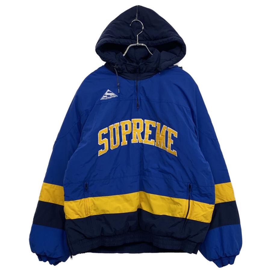 シュプリーム ジャケット puffy hockey フード 17AW メンズ SIZE M