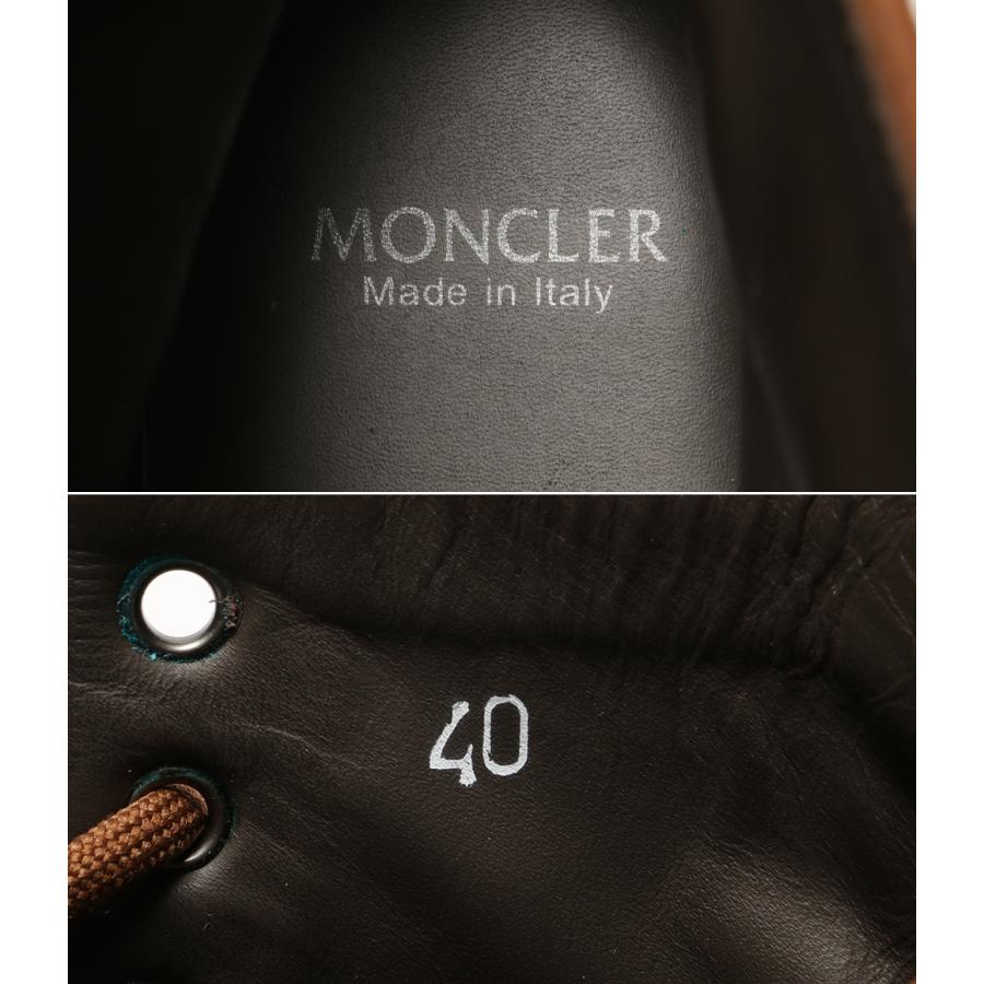 MONCLER（モンクレール） レースアップブーツ スエード メンズ SIZE 40