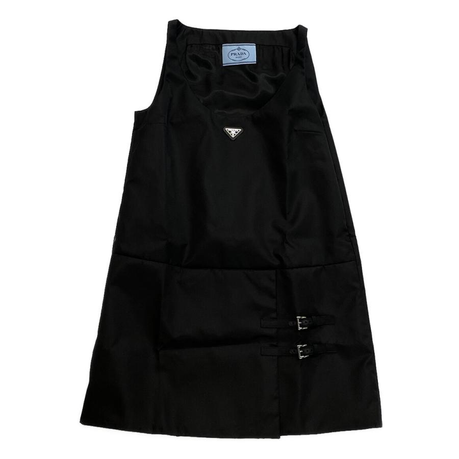 美品 プラダ ノースリーブドレス ReーNyron 230715 レディース SIZE 36