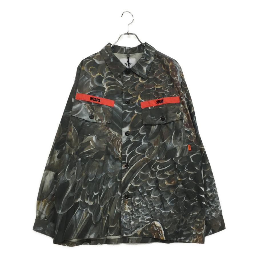 美品 ダブルタップス 長袖シャツ 241CWDT-SHM03 メンズ SIZE X04 WTAPS