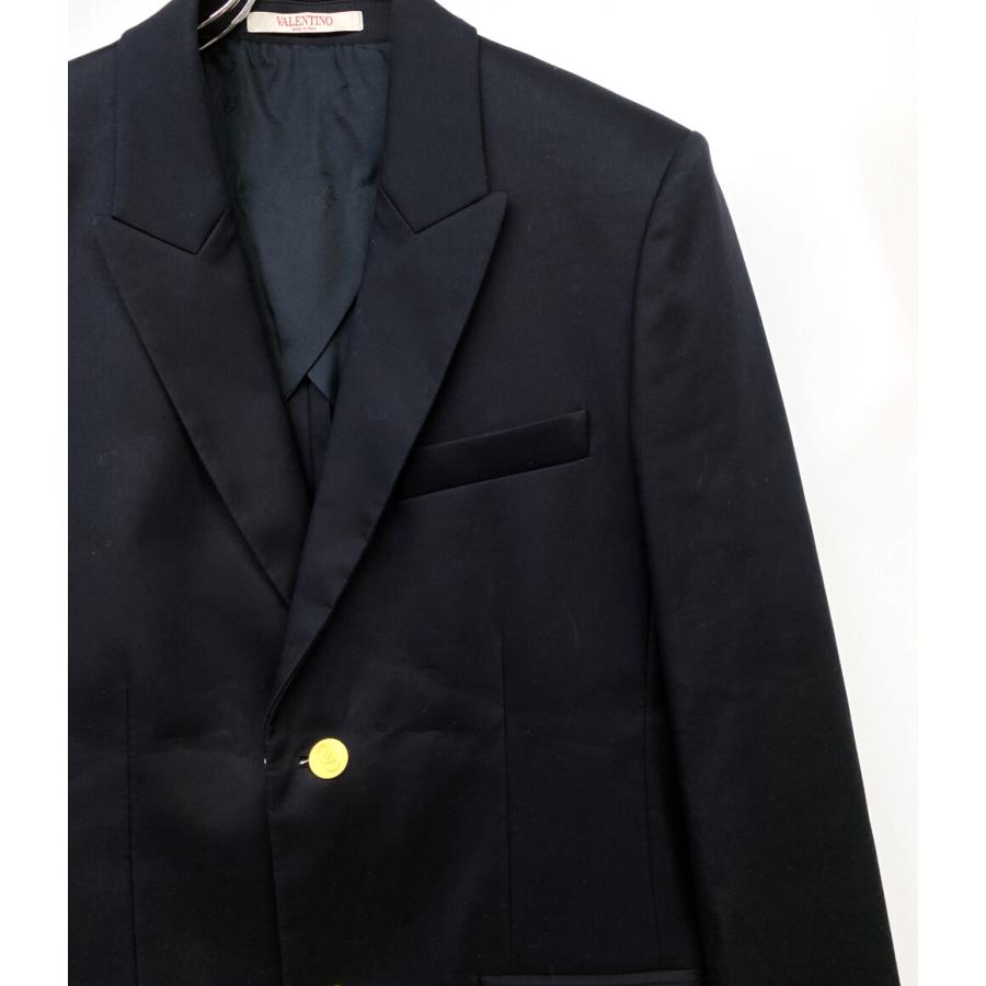 ヴァレンチノ ジャケット ブレザー 金釦 ネイビー メンズ SIZE 44