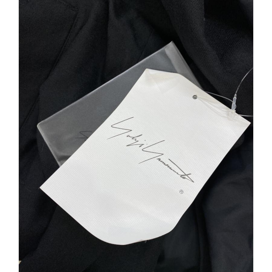 ヨウジヤマモト コート SAXONY R-HOODED CAPE COAT 2024aw FB-C51-102