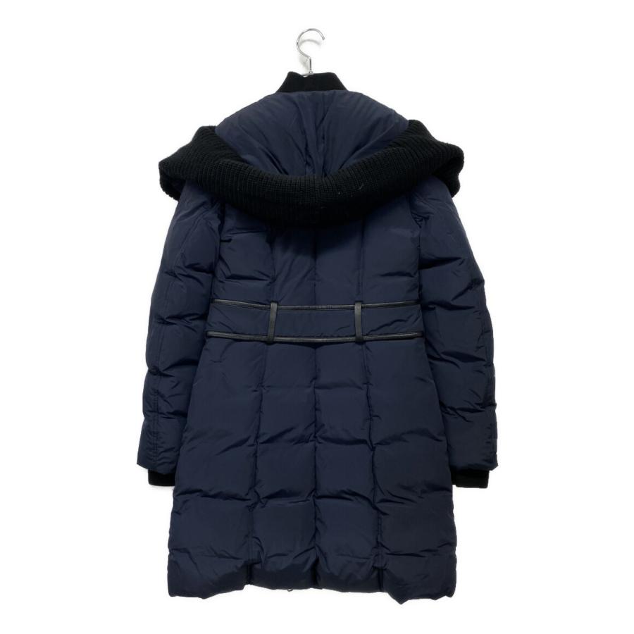マッカージュ ダウンコート フード ネイビー レディース SIZE S