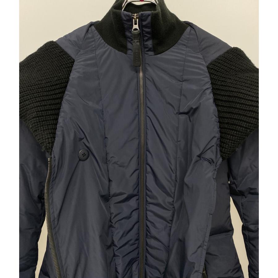 マッカージュ ダウンコート フード ネイビー レディース SIZE S
