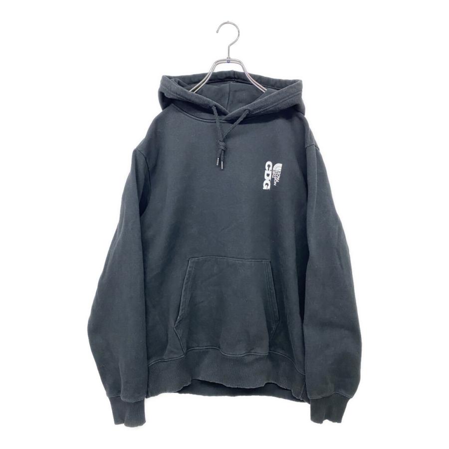 コムデギャルソン　パーカー プレイ コムデギャルソン ワンポイント赤ハート フロントZIPパーカー