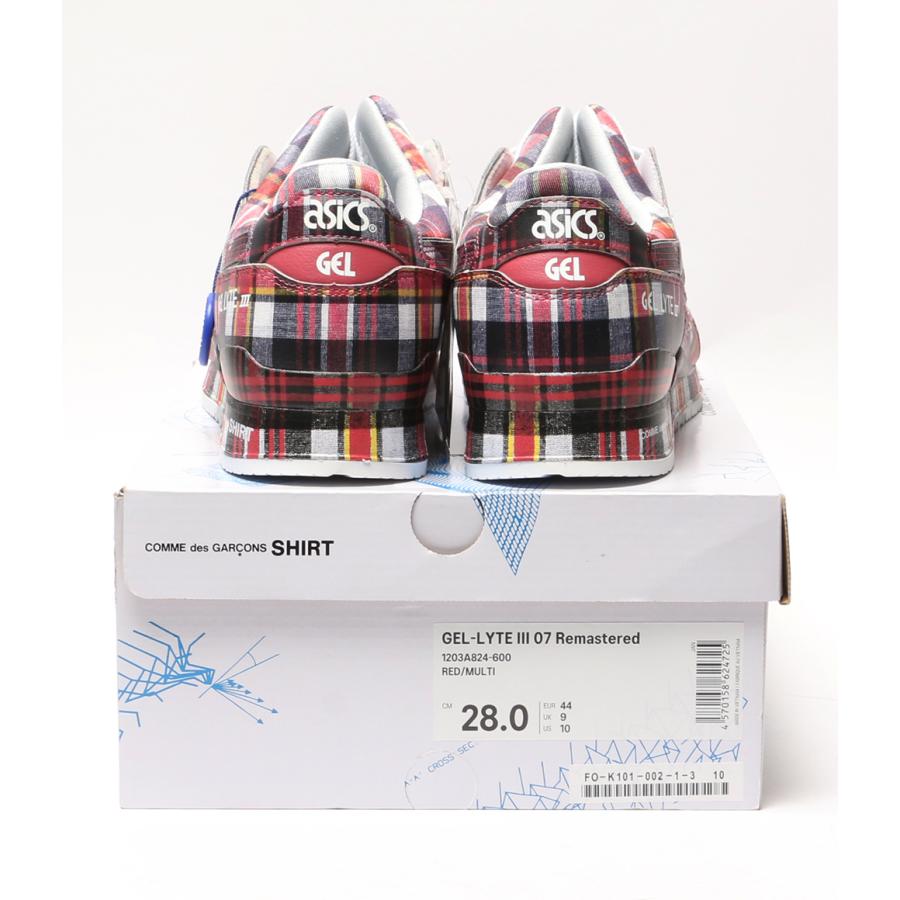 ASICS（アシックス） 美品 コムデギャルソンシャツ スニーカー Gel
