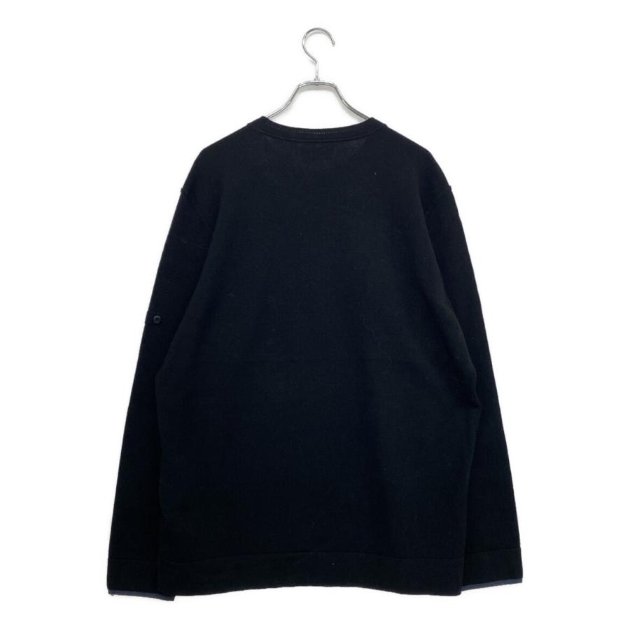 新品❤️ARCHIVIO ブラック 半袖セーター SHIPS Colors:〈手洗い可能〉フラッフィー クルーネック ニット