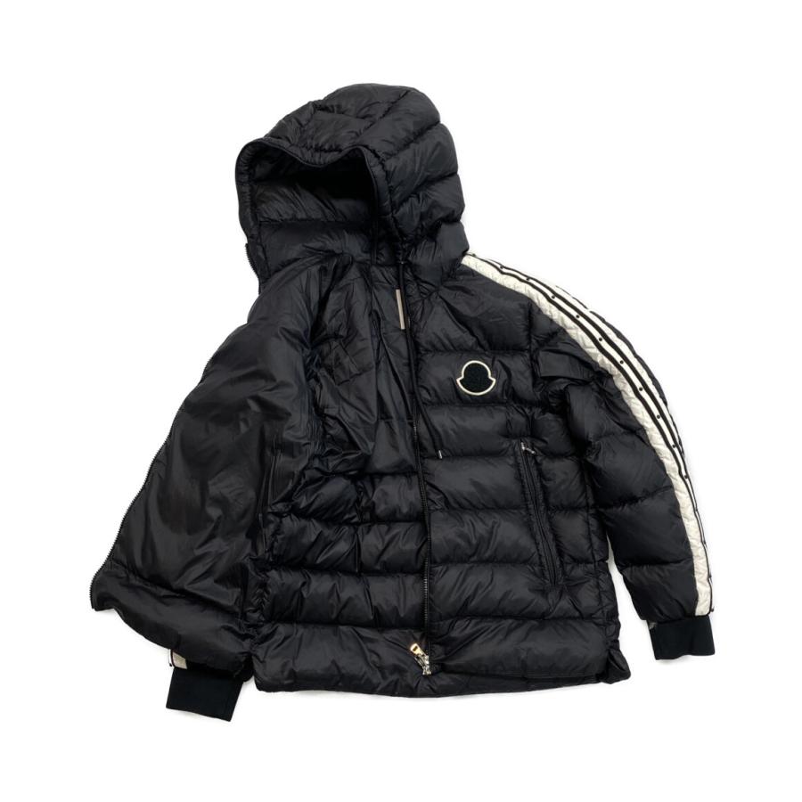 タグ付き 22aw モンクレール ショーヴェ ダウンジャケット 黒 ウール ブラック Moncler x EE72 by Edward Enninful Seymour ショートダウン