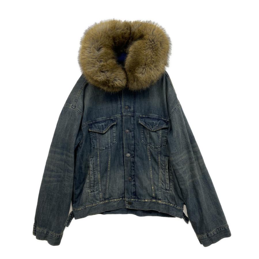 BALENCIAGA 2wayフード付きデニムジャケット BALENCIAGA 2wayフード付きデニムジャケット 【公式通販】