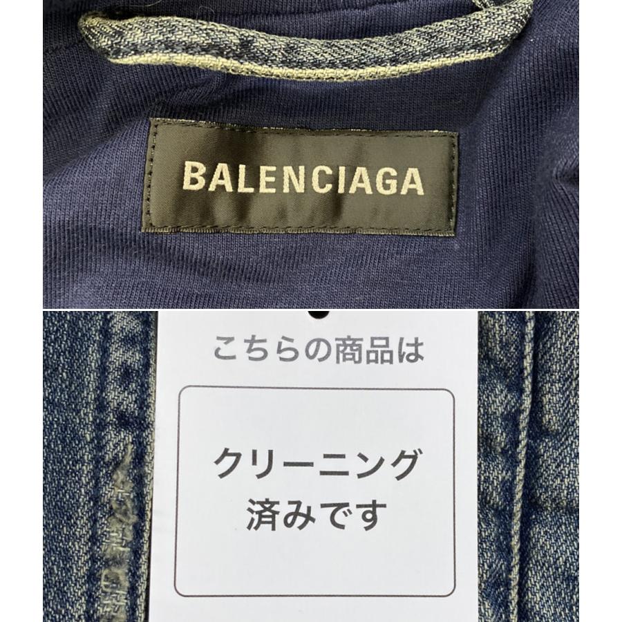 BALENCIAGA（バレンシアガ） デニムジャケット ルック38 フード 2025AW