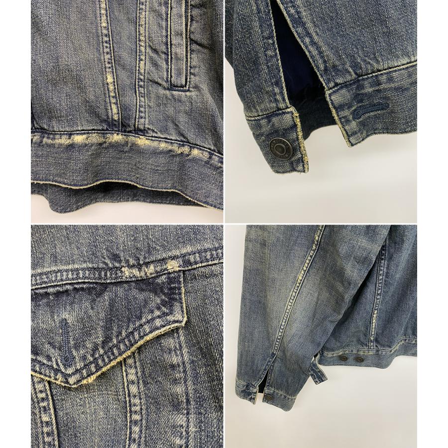 【美品訳あり】Balenciaga デニムジャケット （サイズ38） BALENCIAGA（バレンシアガ） デニムジャケット ルック38 フード 2025AW