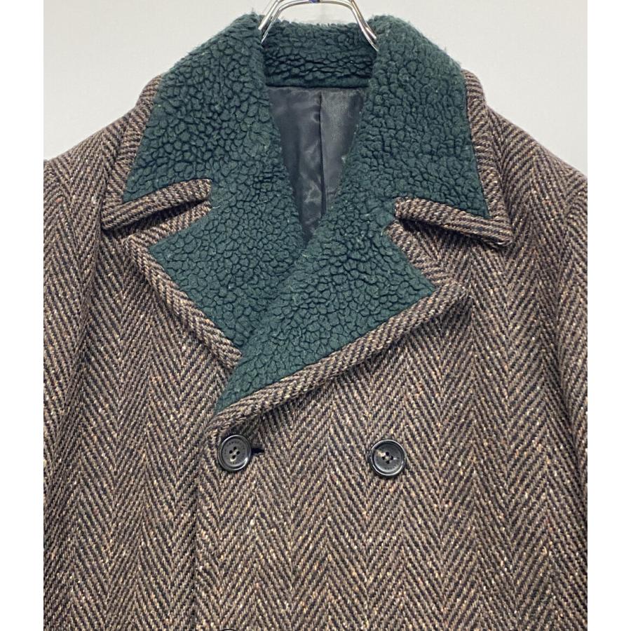 ジョンローレンスサリバン コート ヘリンボーン メンズ SIZE 44 JOHN