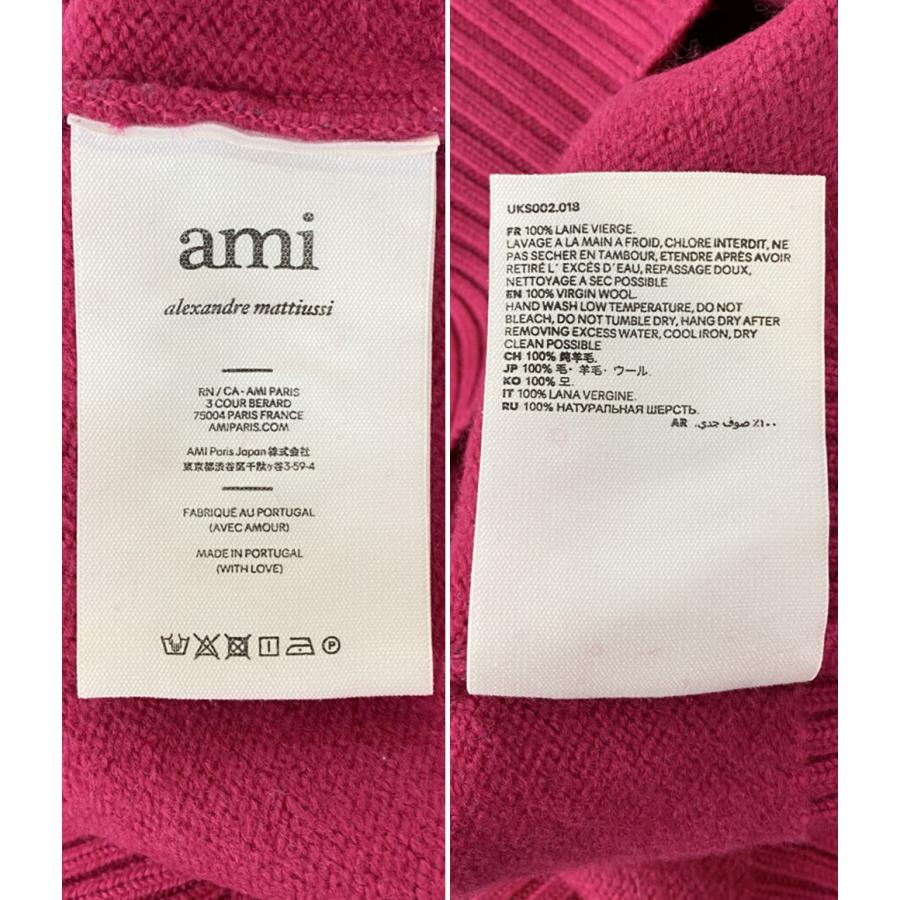 アミパリス ニット uks002 018 レディース SIZE S ami paris 中古
