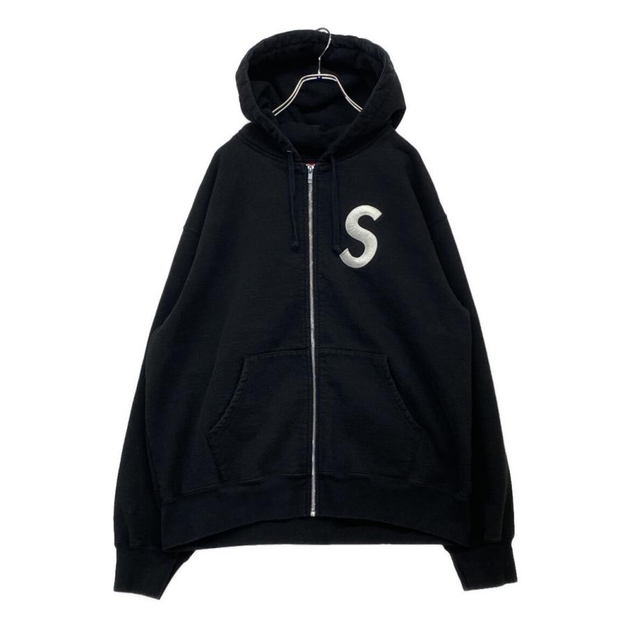 シュプリーム ジップアップ パーカー Sロゴ メンズ SIZE L Supreme 