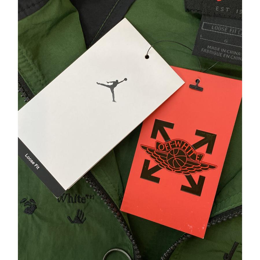 美品 ナイキエアジョーダン オフホワイト トラックジャケット メンズ