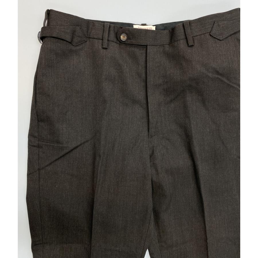 美品 ナイスネス クラシックフレアスラックスパンツ 22AW メンズ SIZE