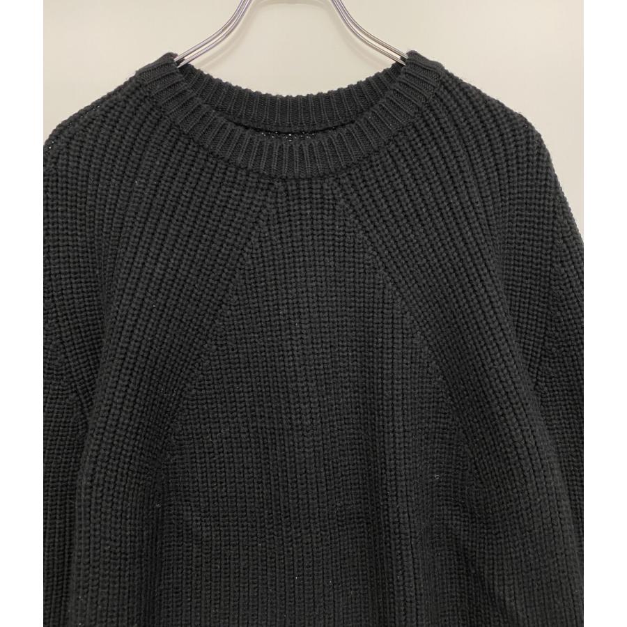 バトナー クルーネックニット ブラック メンズ SIZE 3 BATONER 中古