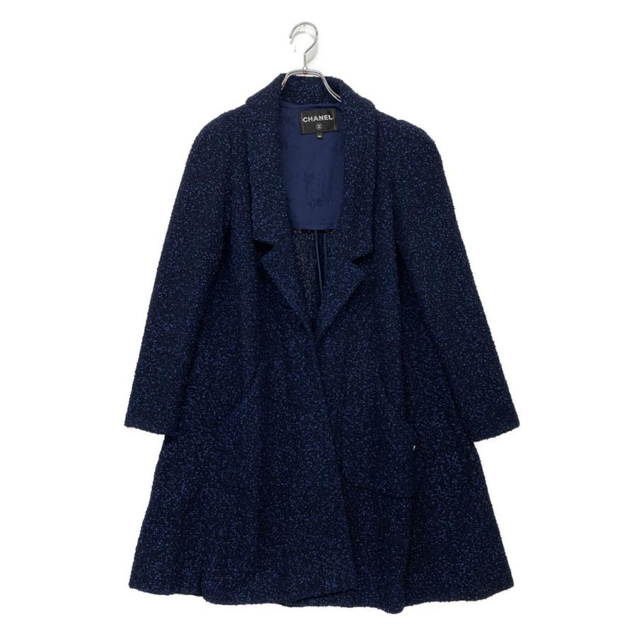 シャネル　大人気　ツイードジップアップコート Chanel コート - ツイード、ホワイト — ファッション | CHANEL シャネル
