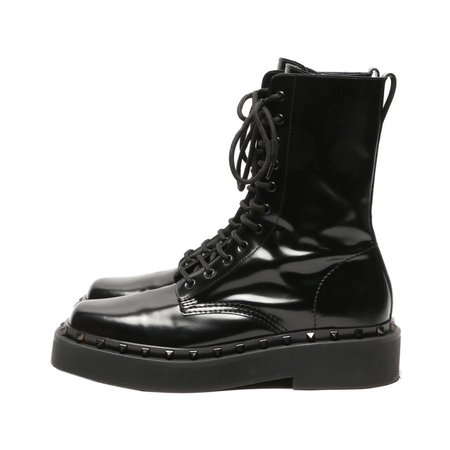 ヴァレンチノ ロックスタッズ M-WAY コンバットブーツ メンズ SIZE 44