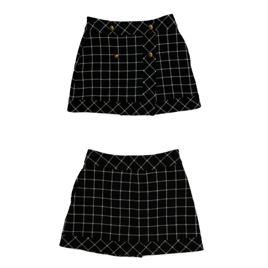 クリスチャンディオール ラップミニスカート ウール レディース SIZE