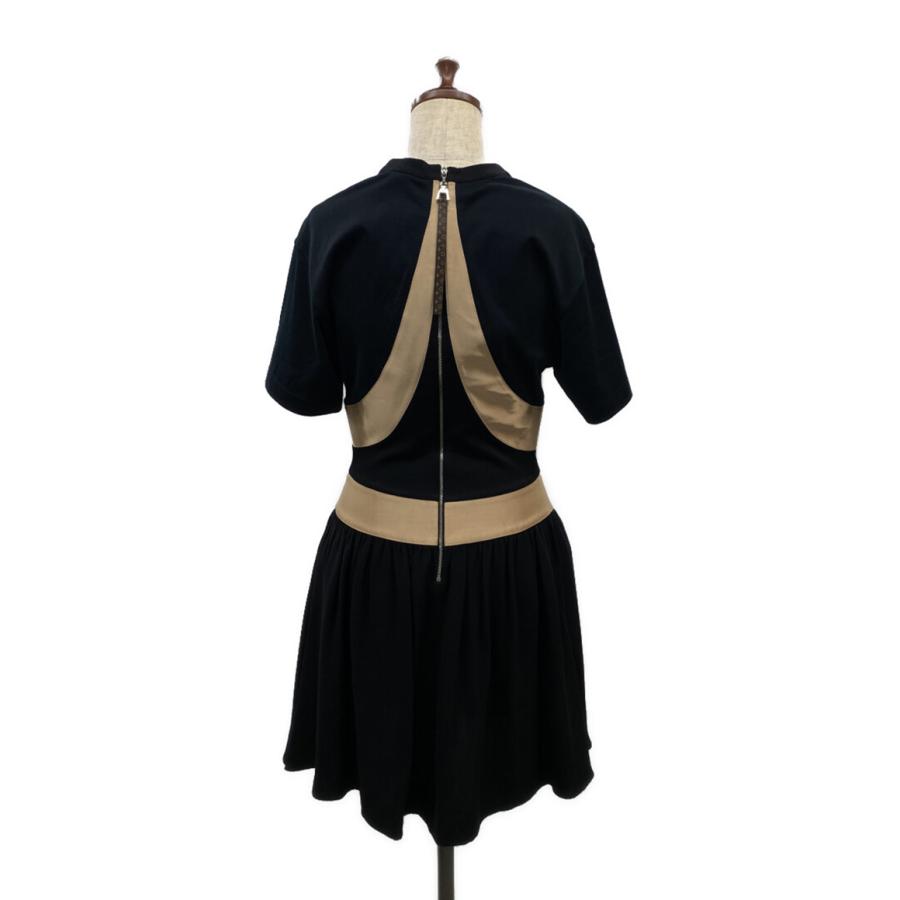 ルイヴィトン フラワーカーブドレス シルク RW212W UOL FLDR32