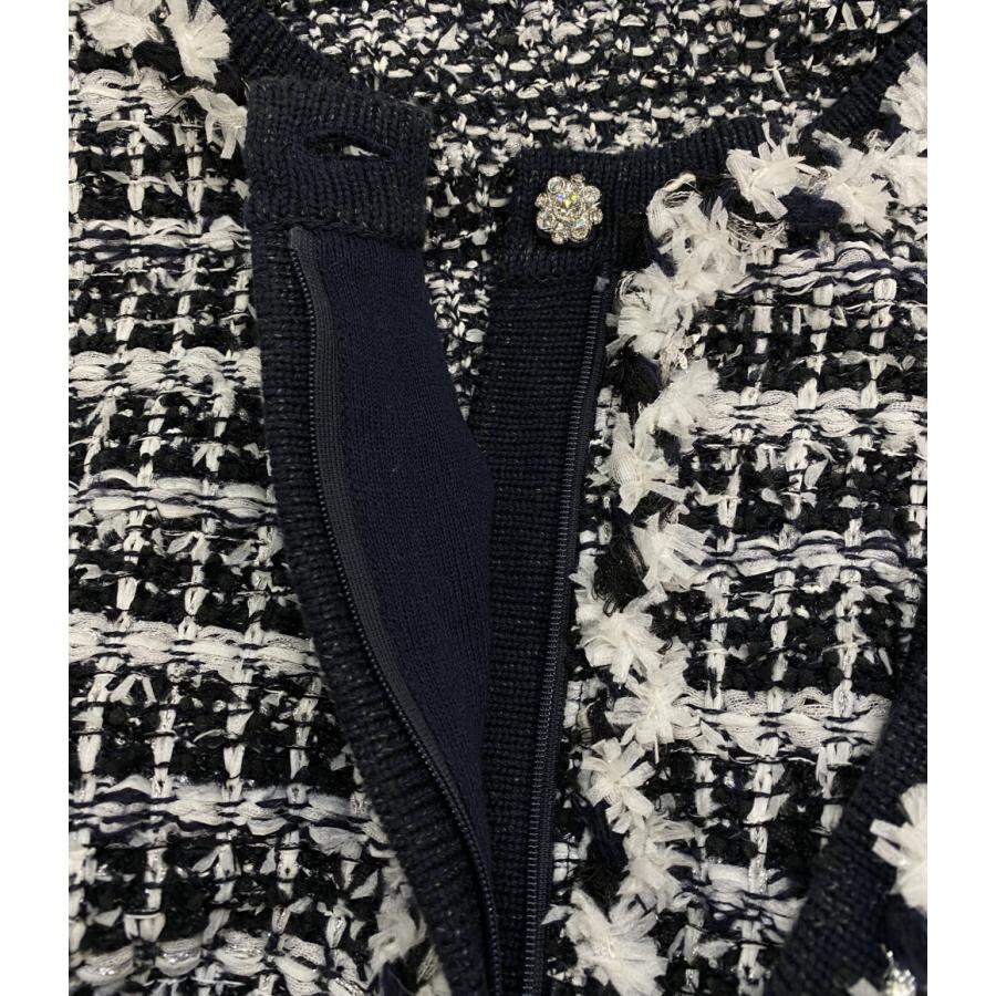 ルネ カーディガン ツイード ラメ レディース SIZE 38 Rene 中古