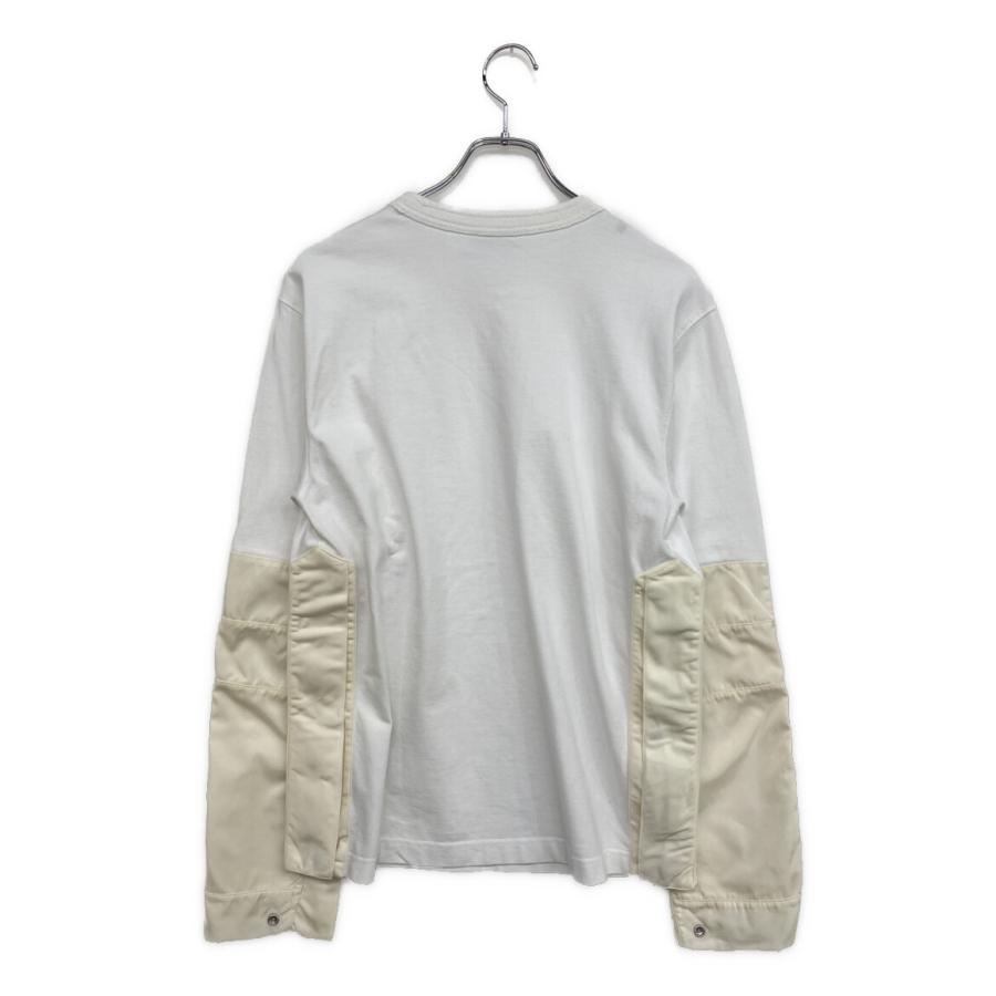 Dior HOMME 美品 ディオールオム 長袖Tシャツ ×Sacai Docking Side