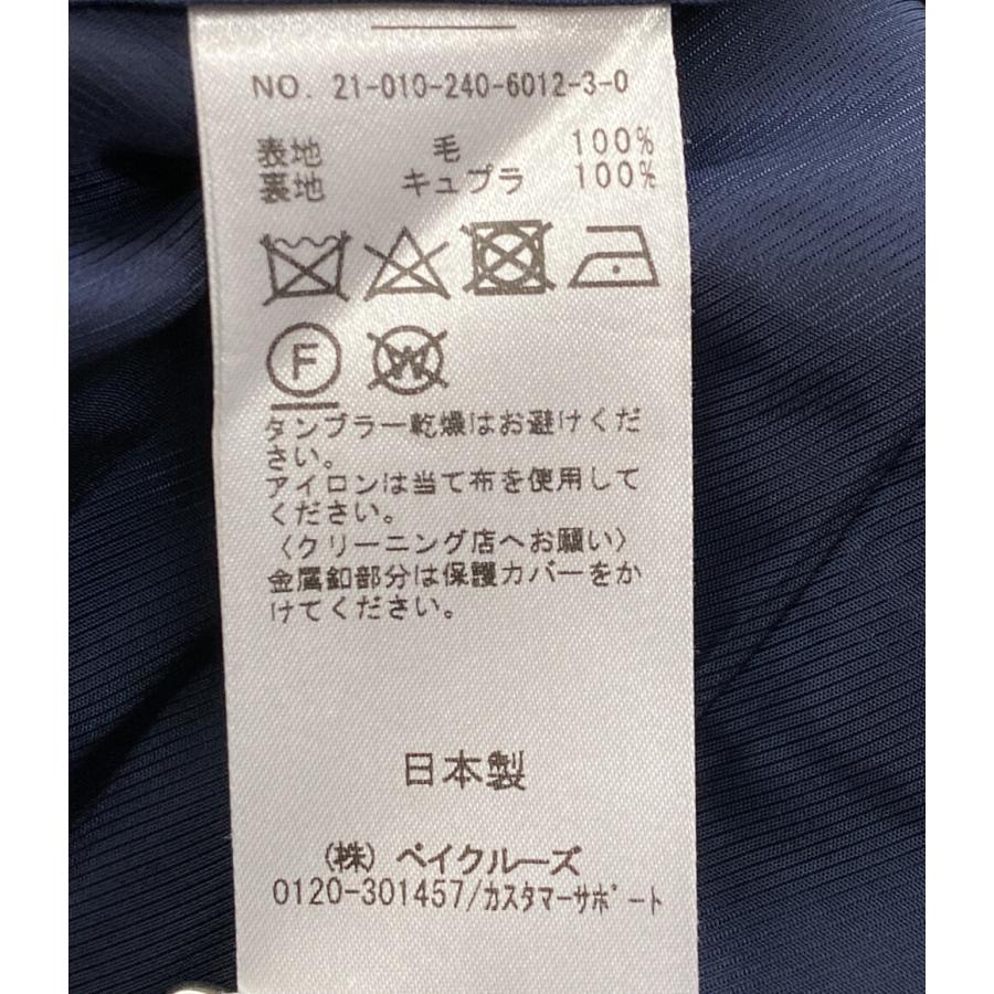 【希少・未使用】タグ付き・NOBLE ジャケット　サイズ36 ノーブル テーラードジャケット 紺ブレ ダブル 金釦 GY70 レディース