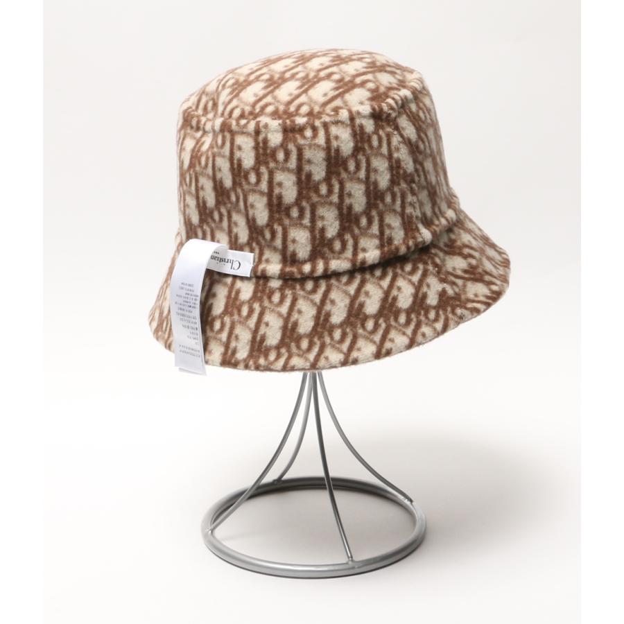 美品 クリスチャンディオール オブリーク ウールハット CPB06196ACWO