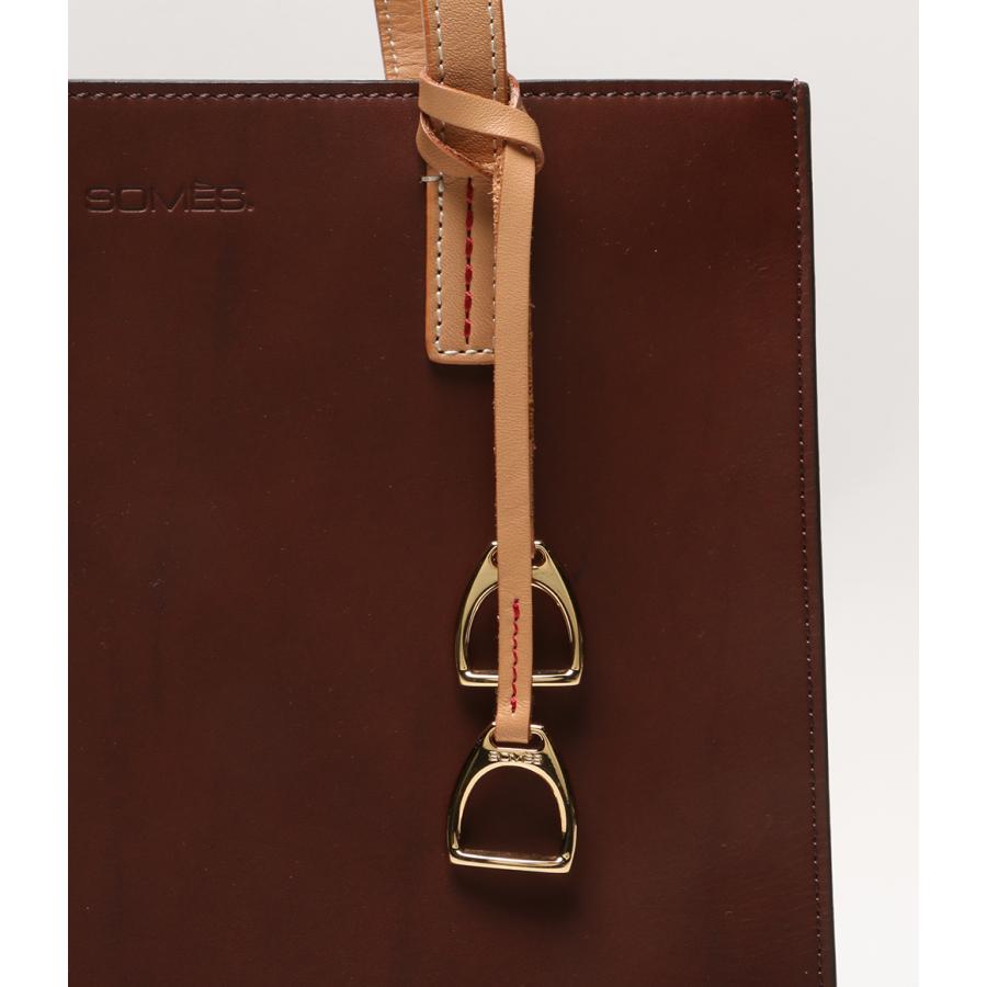 ソメスサドル トートバッグ レッドブラウン系 レディース SOMES SADDLE
